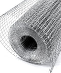 Heavy Duty Half Inch Hardware Cloth 19 Gauge 48 By 100 Feet Mild Steel Wire Mesh Fence Roll rolled up for animal exclusion.
