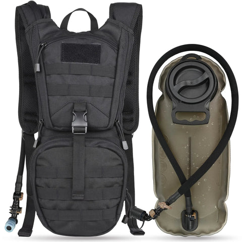 Tactical MOLLE Hydration Pack w/ 3L Bladder
