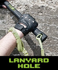 BASH 16 Inch Cross Pein Hammer With 2 Pound Head showing lanyard hole for heavy duty carpentry and metalworking