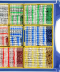 Heavy Duty Solder Seal Wire Connectors Kit With Heat Shrink Marine Grade, 1000Pcs, AWG 26 to 10, 5 Colors, storage bins shown