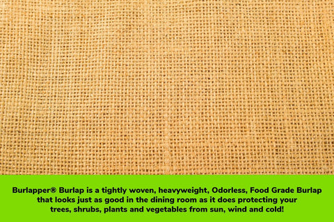 Heavy Duty Burlap Garden Fabric 12 Oz Odorless Food Grade For Weed Blocking And Erosion Control texture close-up