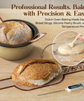 Starter Kit With Dutch Oven And Scale For Bread, Complete Set With Proofing Baskets, 34oz Jar, Slings, Premium Bread Making Tools