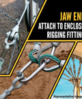Heavy Duty Galvanized Turnbuckle Two Inch By Twenty Four Inch Jaw And Jaw Configuration Thirty Seven Thousand Pound Pulling Power for rigging fittings.