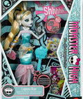Dawn Of The Dance Lagoona Blue Reproduction Doll in box with sea-blue gown and accessories, collectible for trendy fans.