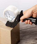 Clear Packing Tape For Shipping, Packing, Moving And Storage, 2 Inch Wide, 60 Yards, 1.9 Mil Thick, with dispenser