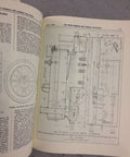 The Model Engineer & Amateur Electrician, Vol 6 (1902) open to locomotive blueprint drawings and wheel illustration.