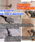 Life Palette hole saw kit with 30–70mm circle bits for concrete and masonry; SDS Plus drill compatible