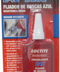 Blue Thread Locker 242 Adhesive For Fast, Secure Thread Bonding In Automotive, Machinery, And Home Projects, 36 Ml Bottle