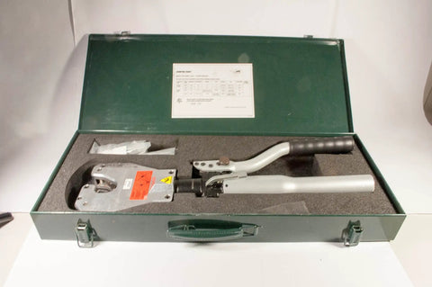 Heavy Duty Dieless Hydraulic Crimp Tool For Cable Termination Wire Splicing Jobsite Workhorse Featuring Boss Grip Rugged Build No Fuss Operation Dead Set On Handling Your Toughest Connections