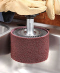 Surface Conditioning Belt Very Fine Nonwoven AVFN Workhorse For Cleaning Blending Light Deburring And Finishing In Metalworking