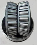 Close-up of 97522 2-Row Tapered Roller Wheel Bearing 110x200x121mm, showcasing durable chrome steel construction.