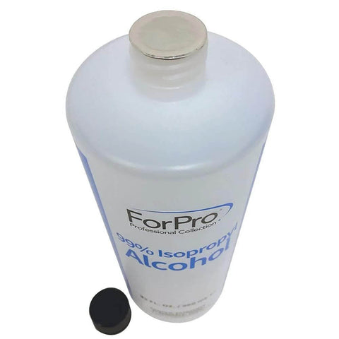 99 Percent Isopropyl Alcohol For Surface Cleaning Unscented 32 Fl Oz USA Made Methanol Free bottle top view