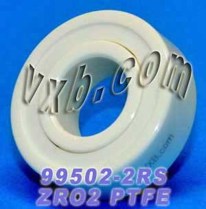 99502-2RS Full Ceramic Bearing 5/8x1 3/8x7/16 inch ZrO2 Bearings - VXB Ball Bearings