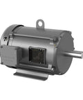 7.5 HP Three Phase Electric Motor 1800 RPM 230 To 460 Volt 60 Hz XPFC 213T Frame F1 Beefy Industrial Duty