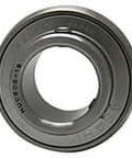 Front view of 1-1/2 in Stainless Set-Screw Wide Sealed Ball Bearing Insert MUC208-24RF, RF Double-Lip Seal for Washdown & Conveyor Equipment