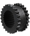 9JE Coupling Sleeve Elastomer Gear Sleeve Insert in Nitrile Rubber, 3.43in ID, 5.98in OD, 2.99in elastomer length, side view