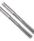Pro Grade 9mm Chucking Reamer HSS Lathe Tool with 6 Straight Flutes Round Shank Milling Cutter for Stainless Steel Holes