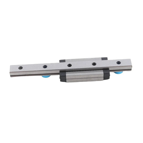 9mm Width Miniature Linear Rail Guide With Ball Retainer And Lubrication System For Precision Measuring Equipment And Automatic Machinery