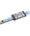 9mm Width Miniature Linear Rail Guide with Ball Retainer and Lubrication System for Precision Measuring Equipment