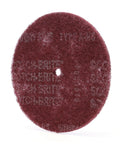 Beefy High Strength Satin Finishing Disc Eight Inch By One Half Inch Open Web Aluminum Oxide For Deburring And Metal Cleaning
