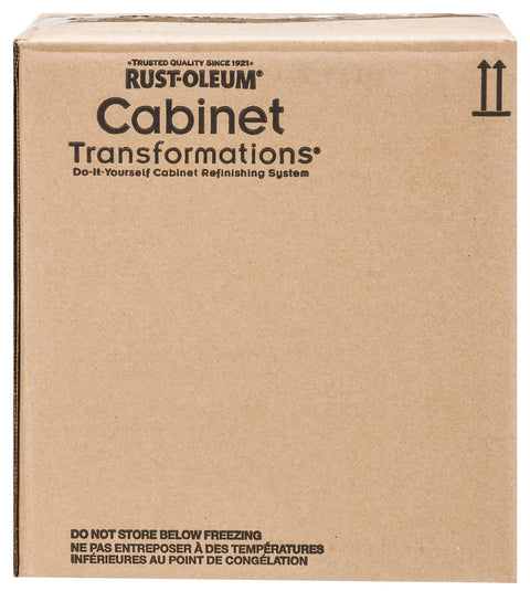 Packaging of Cabinet Transformations Premix Kit Small Espresso For Easy Cabinet Makeover No Stripping Or Priming Needed