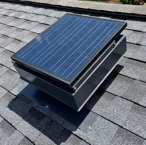 Drop The Expensive Power Bill And Keep Your Space Totally Chill With This Solar Roof Mount Attic Fan That Vents Summer Heat Fast Runs Completely Wire Free For Simple Year Round Comfort