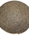 Top view of a coiled 1 Inch Aluminum Oxide Non Woven Cut And Polish Roll, 30 Foot Length, Medium Grit 7440, for blending and polishing.