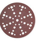 Pro Grade Woodworking Sanding Discs 150mm P120 Grit Pack Of 50 For Paint Prep And Finishing, Durable Hook And Loop Backing