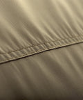 Close-up of fabric stitching on Fairway Long Roof Four Person Golf Cart Quick Fit Cover For Yamaha Club Car EZ Go Weatherproof Shield