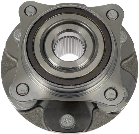 Front PrePressed Hub Assembly For Select Lexus And Toyota Models OE Fix Plug And Play Ready To Install Out Of The Box Includes All Bearings And Components Saves You Time And Hassle No Shop Press Needed top view