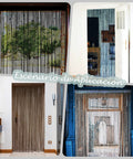 Beaded Curtain Door For Privacy And Boho Vibe, Tassel Fringe String Curtain For Doorways And Hallways, Ivory 39W X 79L, 100 Percent Polyester