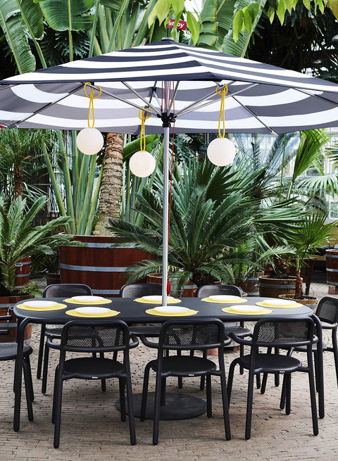 Bolleke Hanging Lamp 2 Pack Dark Ocean LED Orb Pendant Lighting For Indoor Spaces Provides A Cozy Vibe Under Patio Umbrella