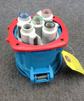 Hardcore Heavy Duty Ds60 Receptacle Featuring Built In Switching Mechanism IP55 Weather Proof Industrial Power Outlet For Tough Job Sites And Big Rig Work 690V Ac with multiple connectors.