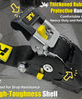 Retractable Ratchet Straps 4 Pack 2 Inch By 10 Foot Heavy Duty Tie Downs with thickened rubber protective handle