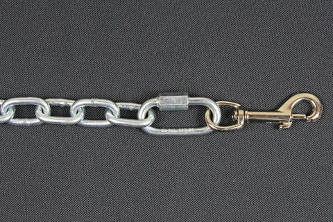 Tough As Nails Chew Proof Truck Bed Dog Tether Chain Heavy Duty Pet Leash Restraint Cable For SUV And UTV With Rock Hard Hardware Setup And Zero Fuss Loading