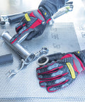 Impact 360 Cut A6 Work Gloves With Touchscreen Conductive Palms And Fingers ANSI A6 Cut Protection Anti Vibration Palm Pads