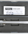 Vernier Caliper 0 To 6 Inch (0 To 150 Mm) Measuring Range Satin Chrome Stainless Steel in case