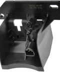4WD Hub Locking Solenoid Direct Replacement for 4x4 Vehicles, black plastic auto part with mounting holes and connector
