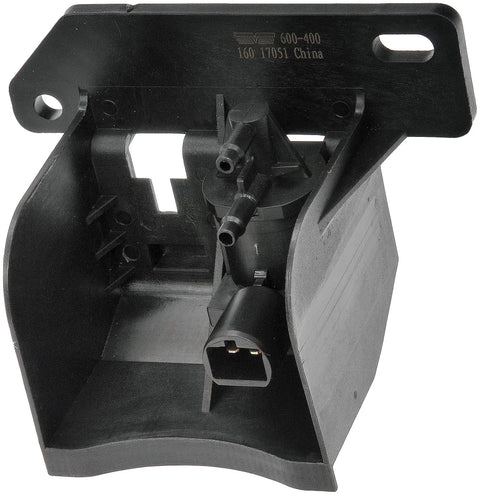 4WD Hub Locking Solenoid Direct Replacement for 4x4 Vehicles, black plastic auto part with mounting holes and connector