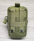 Green pouch for Ferro Rod Fire Starter Kit With A Large One Half Inch Rod, Fire Tinder And Custom Carry Pouch, survival tool