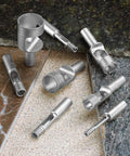 Diamond Welded Tip 1 Inch Drill Bit For Tile And Porcelain Built To Last With Continuous Water Feed Core Ejection Slot