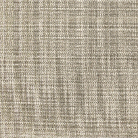 Close-up of linen beige fabric texture used for Round Storage Ottoman Foot Rest With Hidden Compartment, Button Tufted Upholstered Stool.
