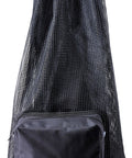XL Mesh Travel Scuba Diving Bag For Snorkeling Gear And Equipment, high capacity dry backpack with PVC mesh, black