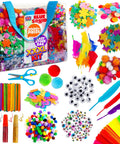 Ultimate Kids Craft Kit With Over 2000 Pieces For Boys And Girls Ages 4 To 9 Mega Arts And Crafts Set Packed With Supplies