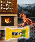 Fast Ignite Fire Starters 24 Pack For Indoor Outdoor Fires, No Mess Quick Ignition Logs For BBQ, Fireplace, Fire Pit And Campfires