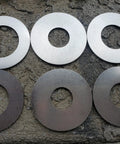 Metal ring blanks from Coin Ring Puncher And Spacer Set For DIY Jewelry Making 5 Punch Tool For Creating Coin Ring Blanks Centering Punching Kit