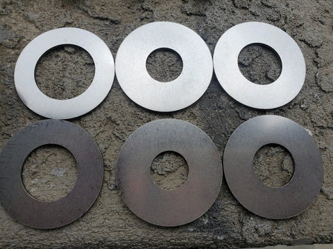Metal ring blanks from Coin Ring Puncher And Spacer Set For DIY Jewelry Making 5 Punch Tool For Creating Coin Ring Blanks Centering Punching Kit