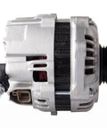 Plug And Play Alternator Replacement For Mazda 323 1.6L 1995 1994 1996 MX 3 1.6L 1994 1995 1996 Protege 1.5L 1995 1996 Miata 1.8L 1994 1995 1996 1997 12V 70 Amp 4 Groove Pulley OE 13614 13698 - side view