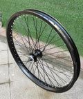Heavy Duty 26 Inch Rear Wheel Rim With 12 Gauge 48 Spokes Double Wall Aluminum Alloy For Disc Brake Bikes 135mm Hub