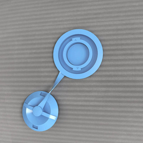 View of the electric pump adjuster for Chillax With This Awesome Adjustable Inflatable Wedge Pillow From Boyd Sleep.